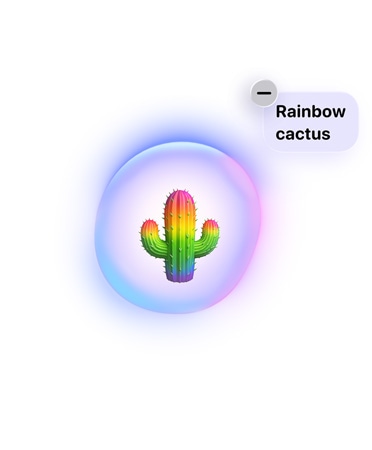 Egy Apple Intelligence-szel létrehozott Genmoji
